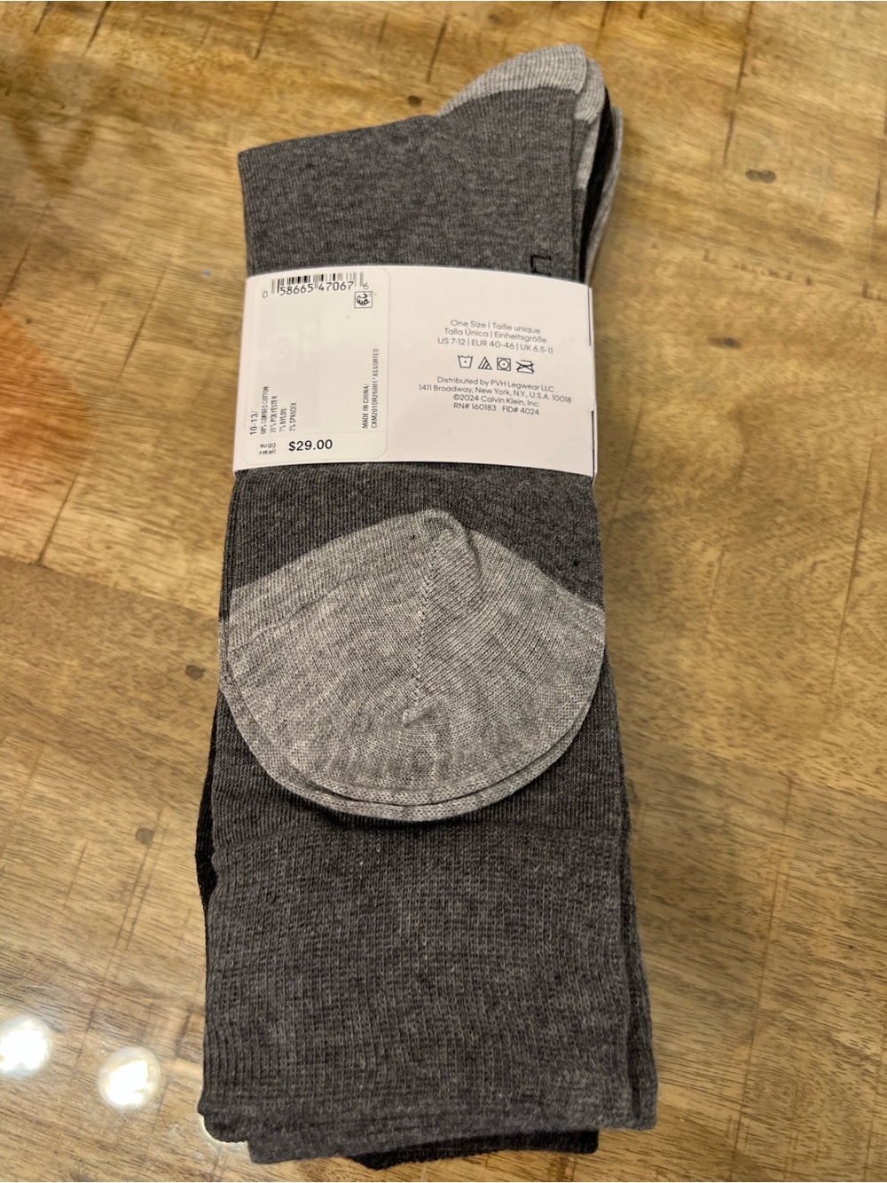 Calvin Klein Men's Crew Socks - (4-Pack) - Picture 3 of 3